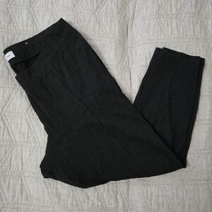 Old Navy Women's Charcoal Gray Stevie Pants Leggings